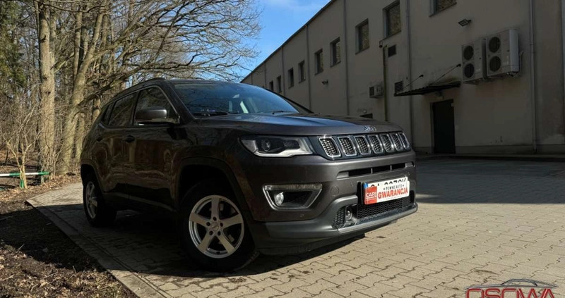 Jeep Compass cena 84999 przebieg: 49500, rok produkcji 2019 z Żelechów małe 781